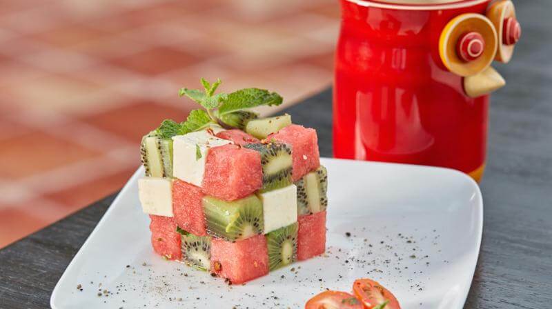 fruit cube salad