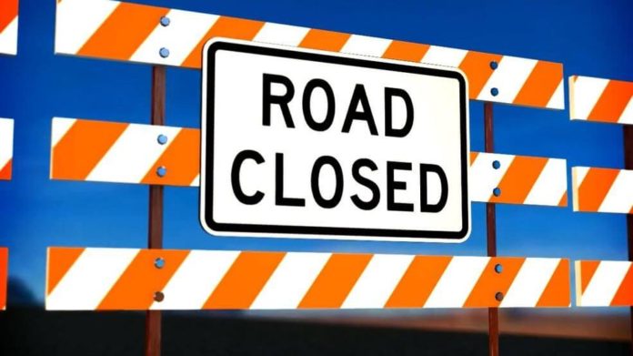 Canada Day Road Closed