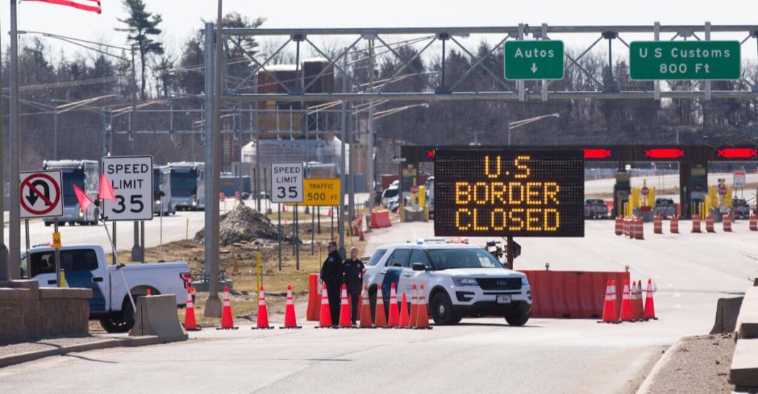 US Canada Border closed due to COVID