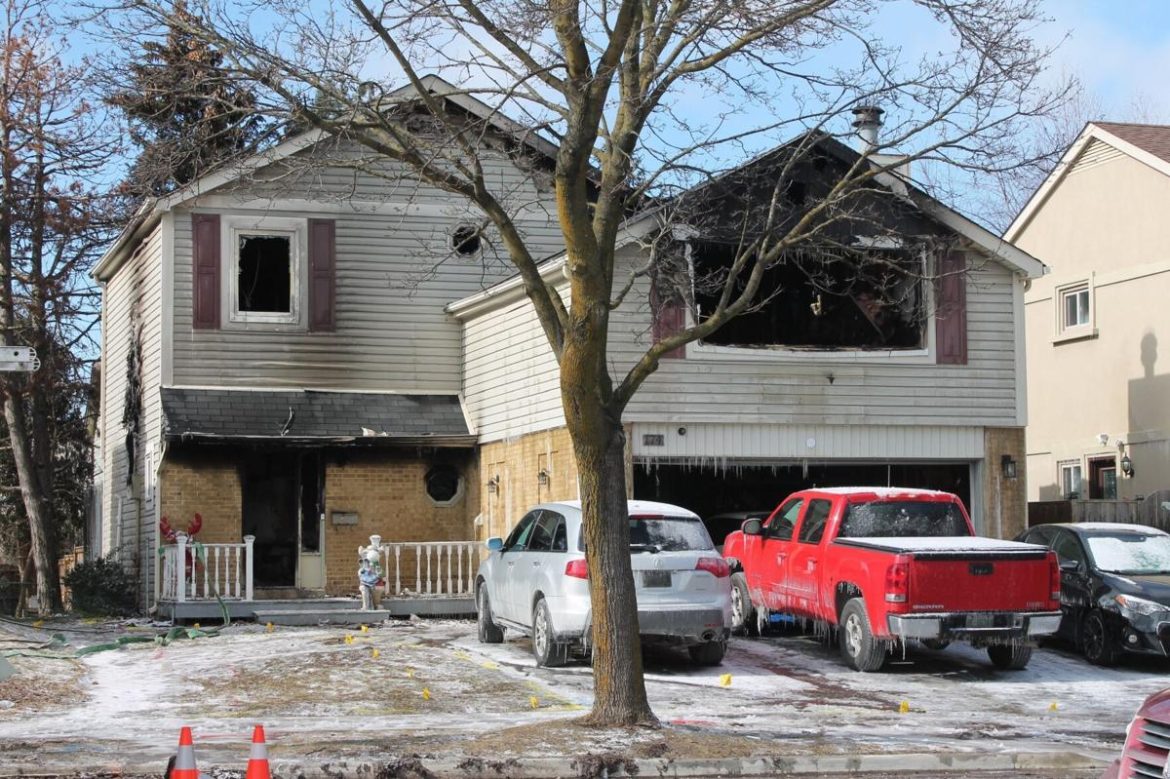 Fire in Brampton