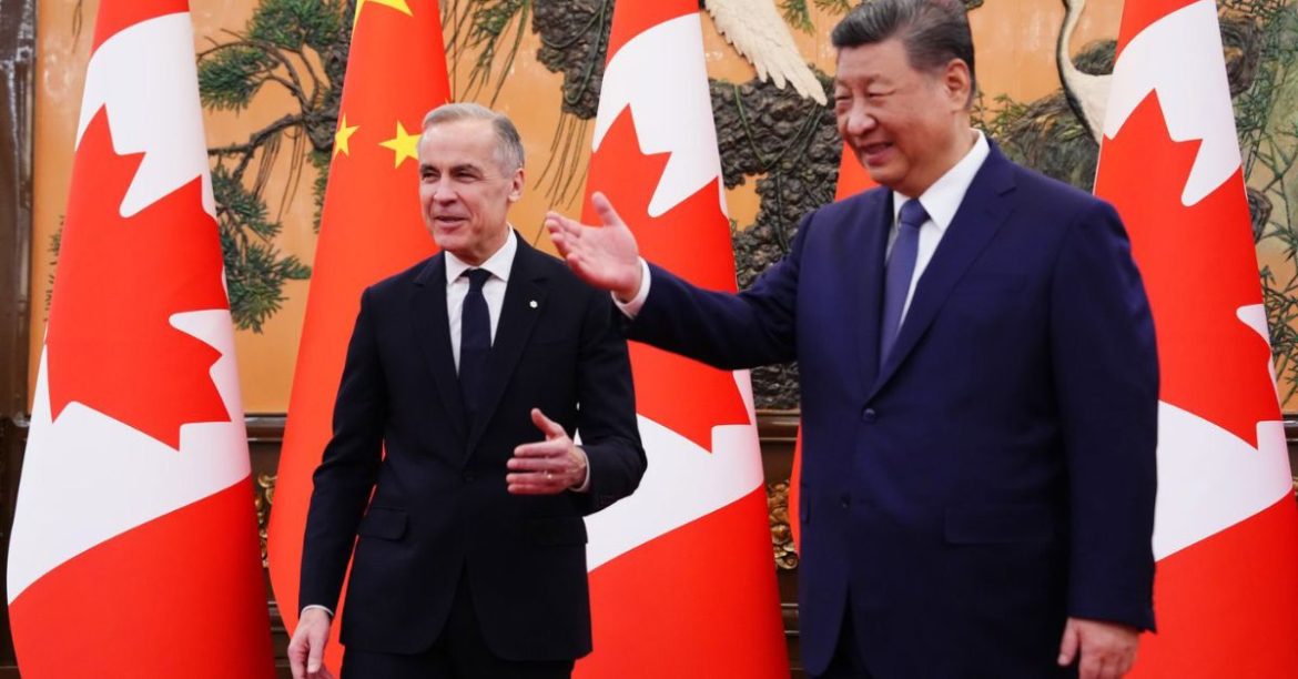 Prime Minister Mark Carney and President Xi Jinping