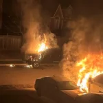 Tow Truck Set on Fire in Brampton
