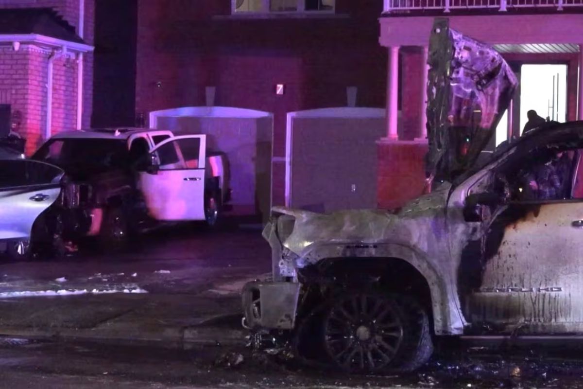 Brampton Tow Truck Arson Attacks Under Police Probe