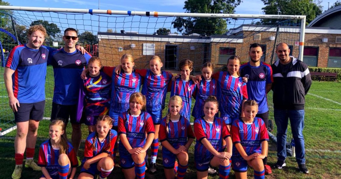Local Support Puts Brampton Spartans U12 Girls in New Home Kits